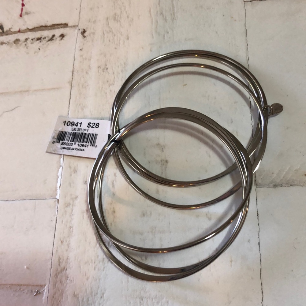 Cookie Lee silver bracelets